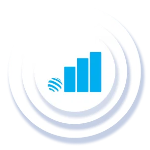 Signal strength bars